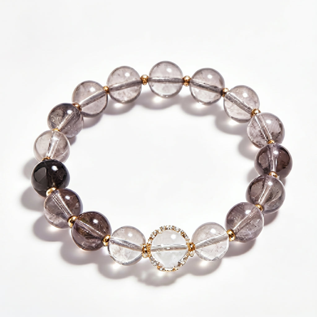 Refined Smoky Quartz Bracelet