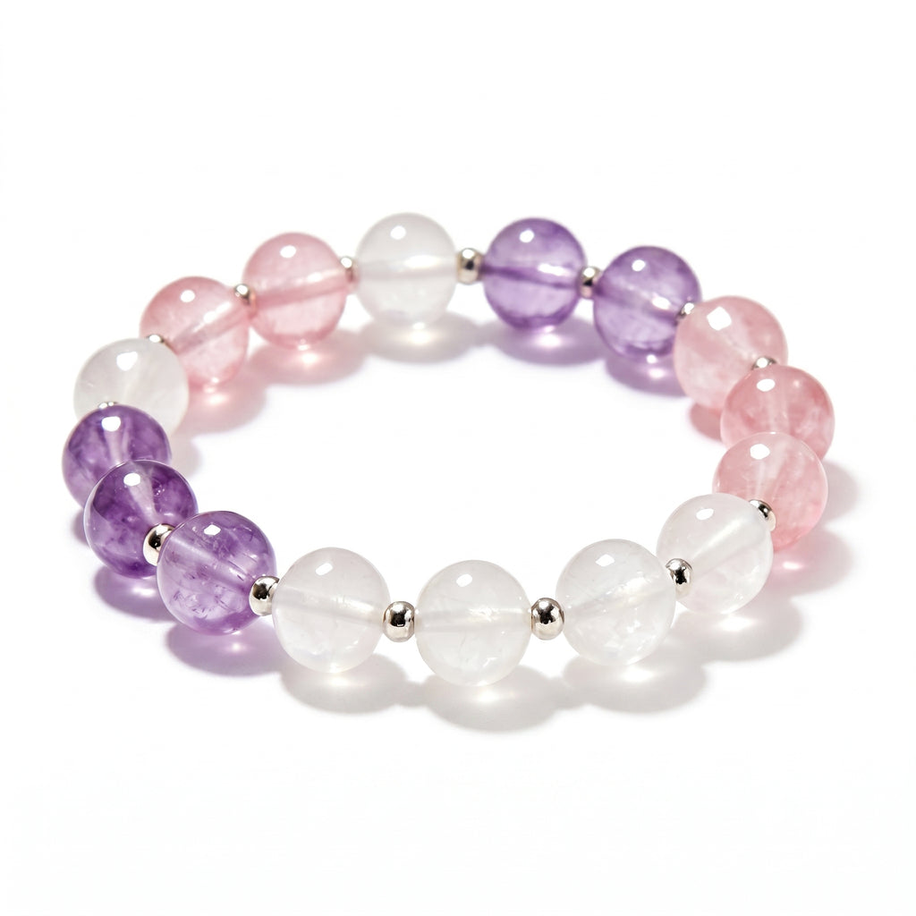 Chakra Balance Mixed Crystal Bracelet