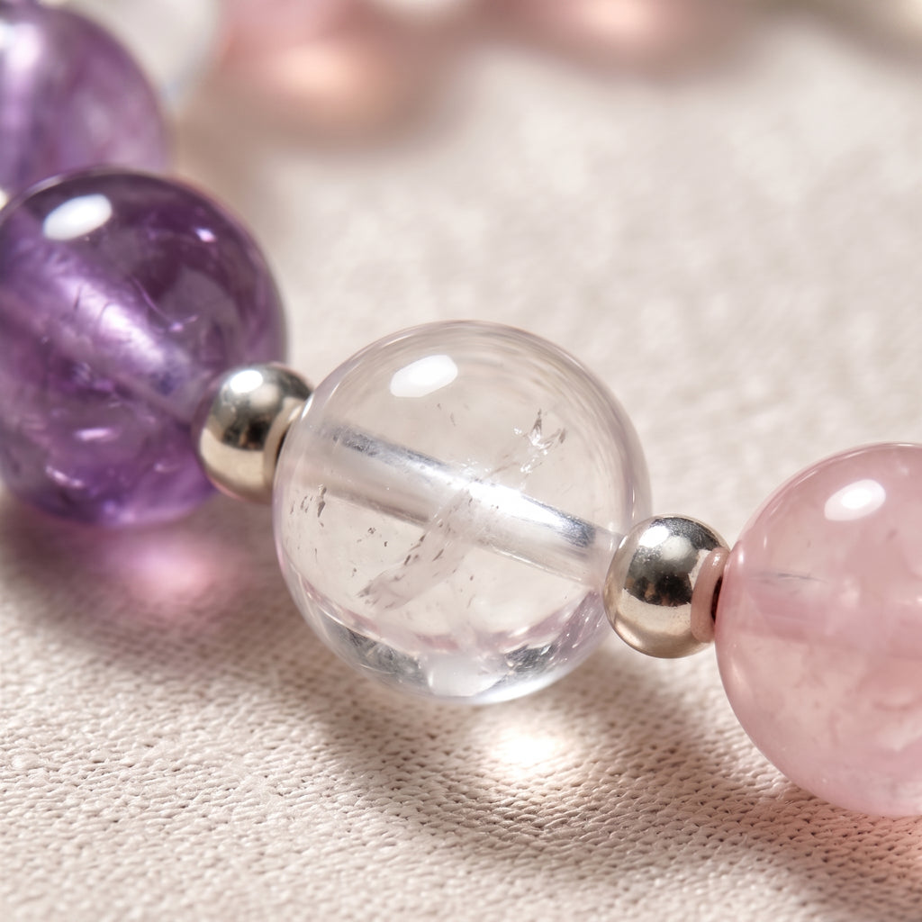 Chakra Balance Mixed Crystal Bracelet