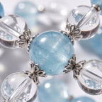 Serene Sea Sky Alternating Crystal Bracelet