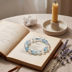 Serene Sea Sky Alternating Crystal Bracelet