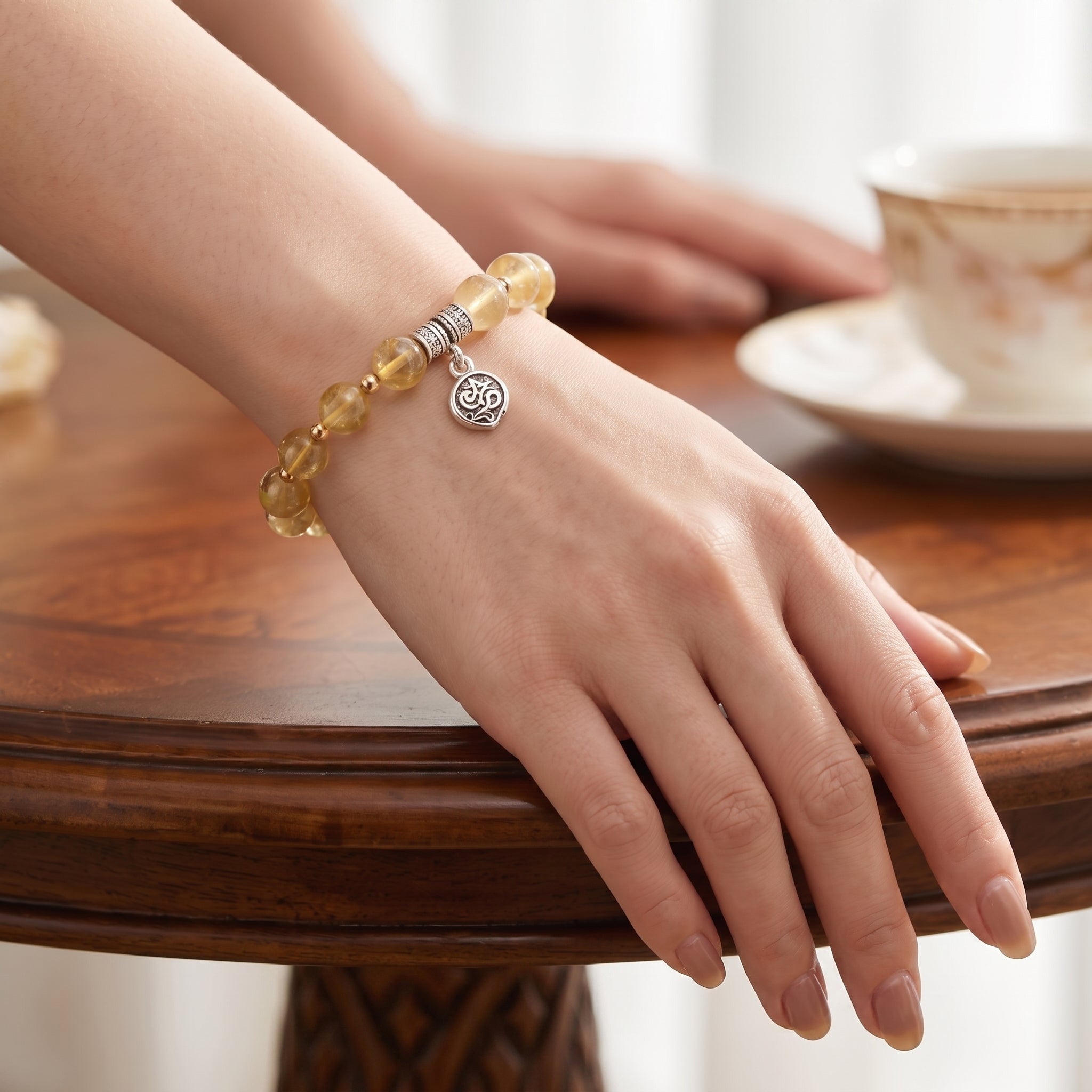 Radiant Golden Citrine Wealth Bracelet