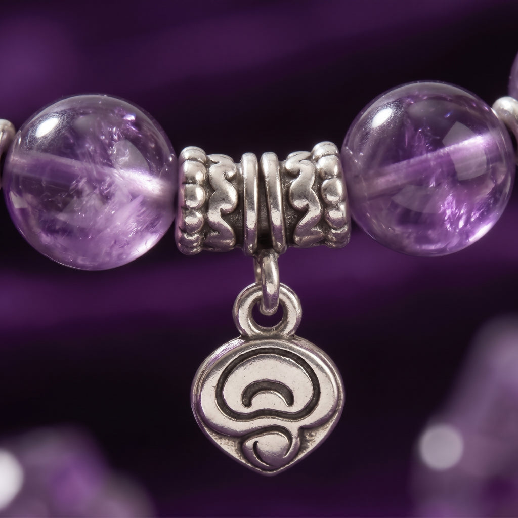 Serene Amethyst Spiritual Balance Bracelet