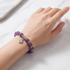 Serene Amethyst Spiritual Balance Bracelet