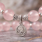 Gentle Heart Rose Quartz Bracelet