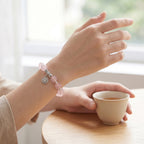 Gentle Heart Rose Quartz Bracelet