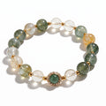 Earthy Elegance Mixed Quartz Bracelet