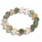 Earthy Elegance Mixed Quartz Bracelet