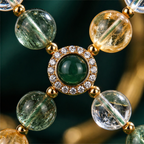 Earthy Elegance Mixed Quartz Bracelet